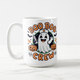 Boo Boo Crew Halloween Nurse Kaffemugg