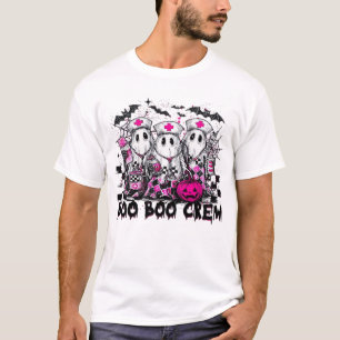 Boo Boo Crew Halloween Sjuksköterska Klassisk T-Sh T Shirt