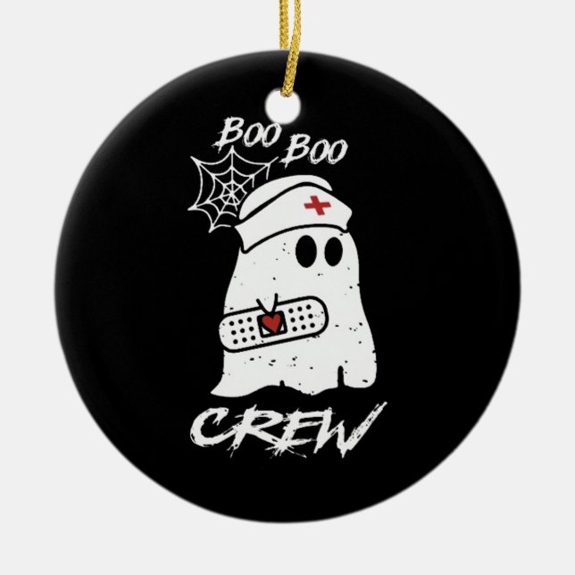 Boo Boo Crew Julgransprydnad Keramik (Framsidan)