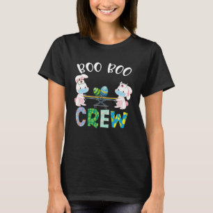Boo Boo Crew Kanin EMS EMT Sjukvårdare Sjuksköter T Shirt