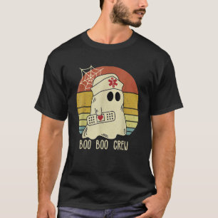 Boo Boo Crew Nurse Funny Halloween Costume Nursing T Shirt