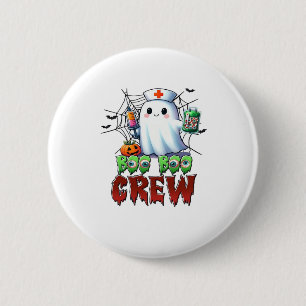 Boo Boo Crew Nurse Halloween Ghost Funny Classic T Knapp