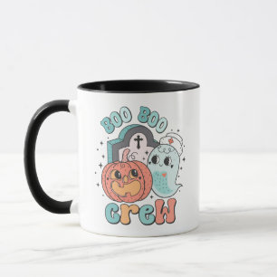 Boo Boo Crew Nurse Halloween Mugg