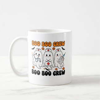 Boo Boo Crew Nurse Halloween Nurse for Women Kaffemugg