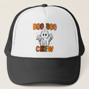 Boo Boo Crew Nurse Halloween Nurse for Women Keps