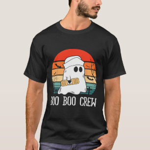 Boo Boo Crew Nurse Halloween sjuksköterska för kvi T Shirt
