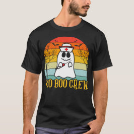 Boo Boo Crew Nurse Halloween T Shirt