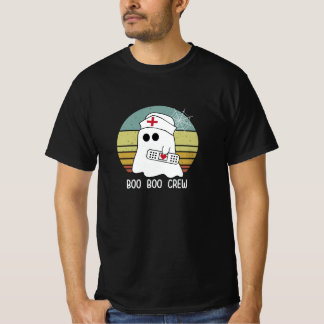 Boo Boo Crew Nurse Halloween T-T-shirt T Shirt
