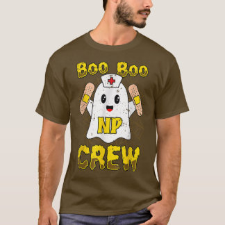 Boo Boo Crew Nurse Shirt Halloween NP Nurse for Wo T Shirt