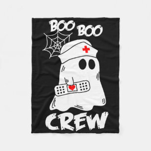 Boo Boo Crew Nurse Shirts Halloween Nurse Shirts F Fleecefilt