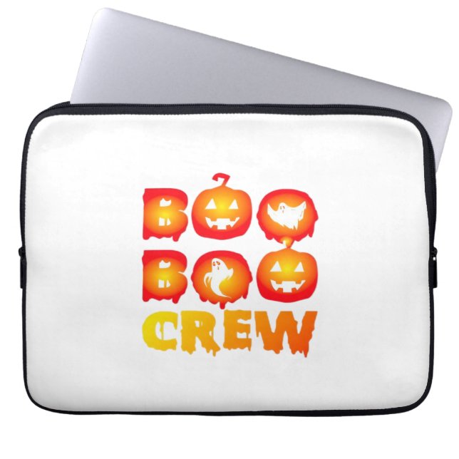 Boo Boo Crew Oversized T-Shirt Laptop Fodral (Framsidan)