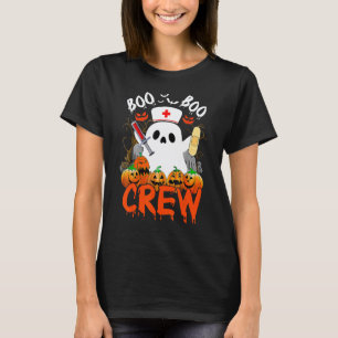 Boo Boo Crew Rolig Ghost EMS EMT Sjuksköterska Par T Shirt