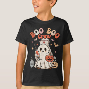 Boo Boo Crew Sjuksköterska Medicinsk Halloween Kos T Shirt