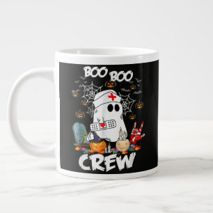 Boo Boo Crew Spösköterska Halloween Kuslig Jumbo Mugg