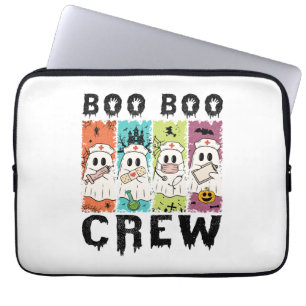 Boo Boo-gruppen Halloween-sjuksköterska Laptop Fodral