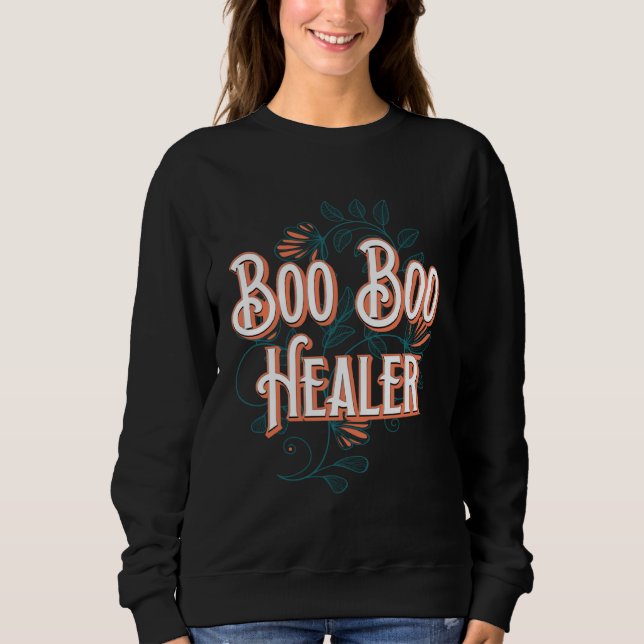 Boo Boo Healer Mom Work Mother Job  Sayings  4 T Shirt (Framsida)