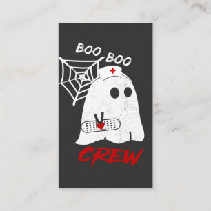 BOO boo-sjuksköterska, T-Sh-sjuksköterska, rolig h Visitkort