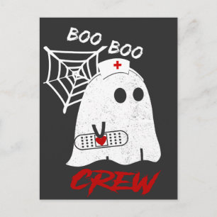 BOO boo-sjuksköterska, T-Sh-sjuksköterska, rolig h Vykort