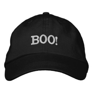 Boo! Broiderad baskåpa Broderad Keps
