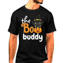 Boo Buddy-Orangen Halloween-familjen matchande T Shirt