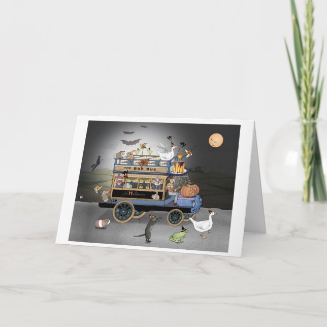 Boo Buss-kortet Kort (Framsida)
