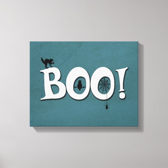 Boo! Canvastryck (Framsida)