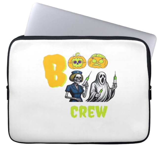 Boo Crew Classic T-Shirt Laptop Fodral (Framsidan)