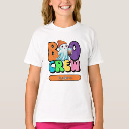 Boo Crew Cute Ghost Matching Kids T Shirt