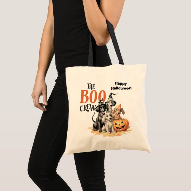 Boo Crew Cute Hundar Kids Halloween Tygkasse (Framsida (produkt))