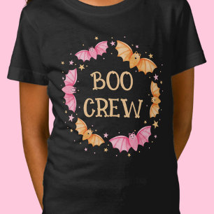 Boo Crew Cute Pastel Halloween T Shirt