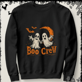 Boo Crew | ExDesigner | Halloween Lång Ärmad Tröja