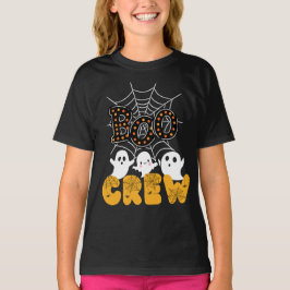 Boo Crew Family Matching Funny Halloween T Shirt