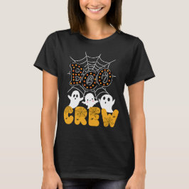 Boo Crew Family Matching Funny Halloween T Shirt
