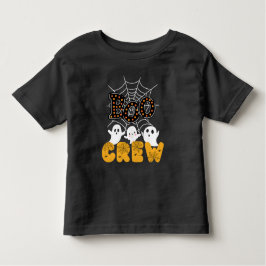 Boo Crew Family Matching Funny Halloween T Shirt
