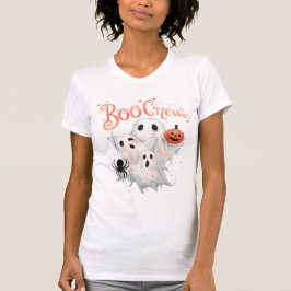 Boo Crew - Funny Halloween Design Design T Shirt