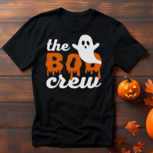 Boo Crew Funny Halloween Family Matching-gåva T Shirt