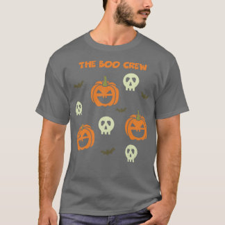 Boo Crew Funny Halloween Party Tee Scary Gift