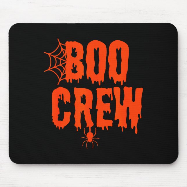 Boo Crew Funny Halloween Shirt For Group Costume F Musmatta (Framsidan)