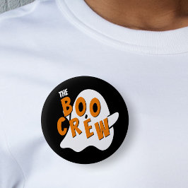 Boo Crew Ghost Family Halloween Black Knapp
