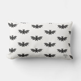 Boo Crew Gone Bat-ty Lumbar Throw Pillow Lumbarkudde