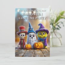 Boo Crew Halloween Cute Ghost Skeleton Monster
