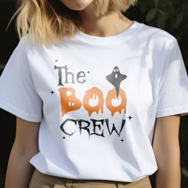 Boo Crew Halloween-familjen som matchar T Shirt