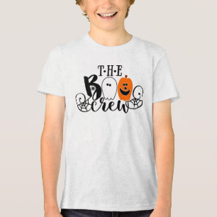 Boo Crew Halloween Ghost Pumpkin T Shirt