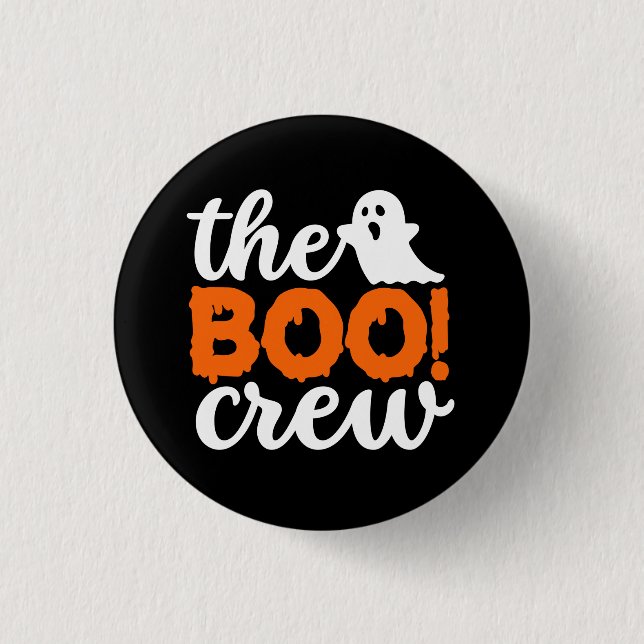 Boo Crew Halloween Knapp (Framsida)