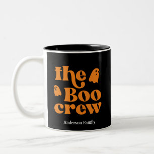 Boo Crew Halloween-Personligen Två-Tonad Mugg