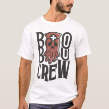 Boo Crew Halloween-sjuksköterska spökig squad desi