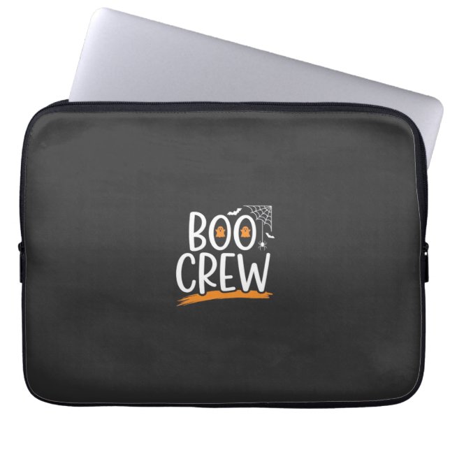 Boo Crew Halloween-spökdesign_1 Laptop Fodral (Framsidan)