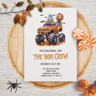 Boo Crew Halloweenfest Inbjudan