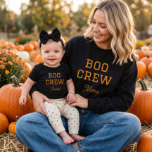Boo Crew Mamma Familj Halloween