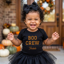 Boo Crew Monogram Halloween
